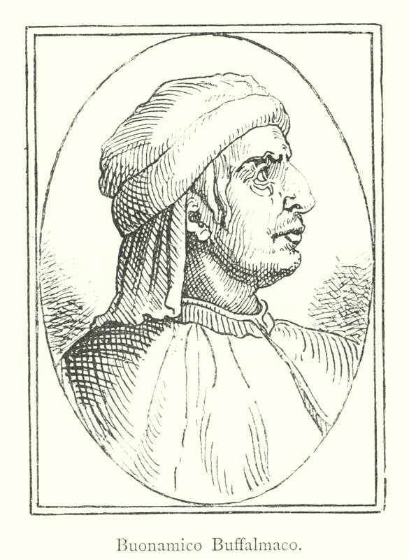 Buonamico Buffalmacco (engraving) by Italian School