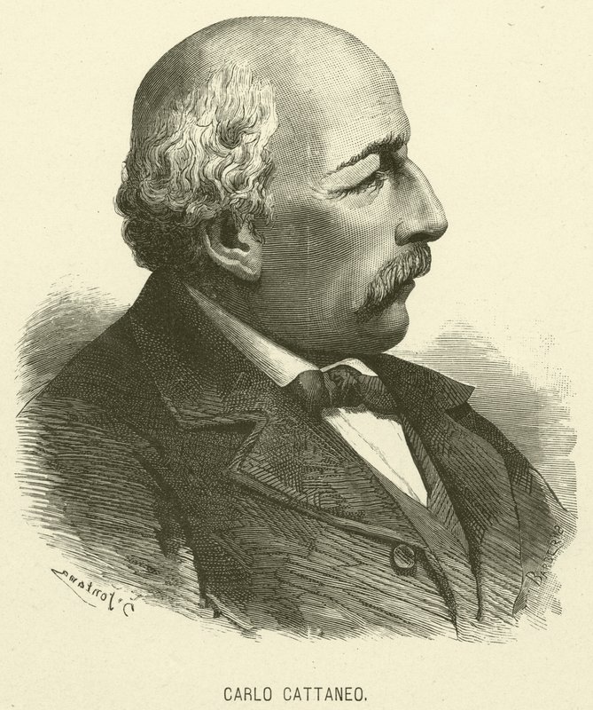 Carlo Cattaneo by Italian School