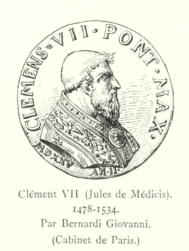 Clement VII, Jules de Medicis by Italian School