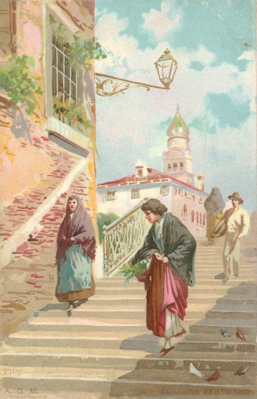 Venetian Costume by Italian School