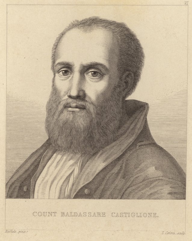 Count Baldassare Castiglione by Italian School