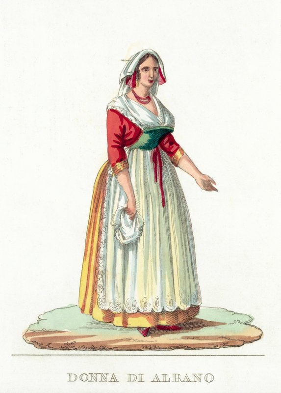 Woman of Albano by Italian School