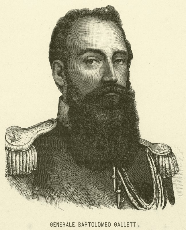 General Bartolomeo Galletti by Italian School