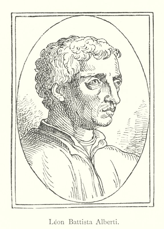 Leon Battista Alberti (engraving) by Italian School