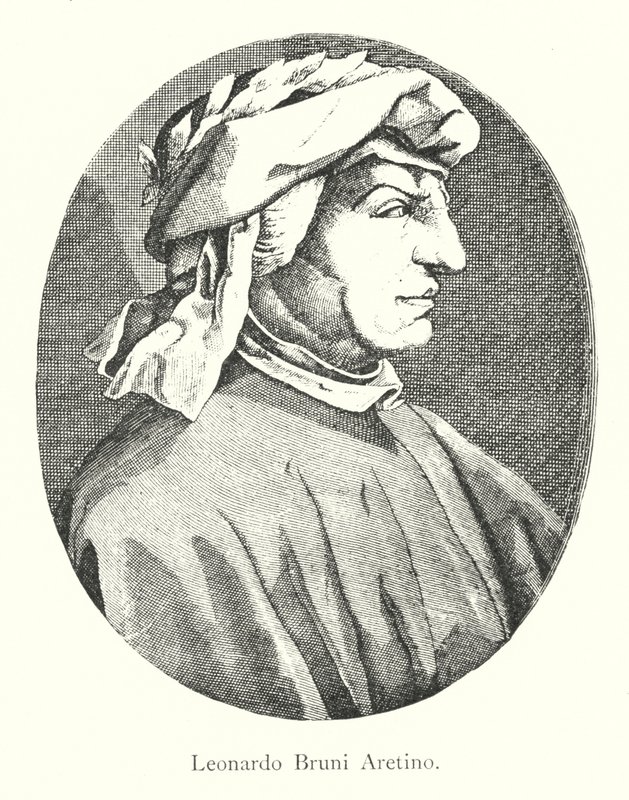Leonardo Bruni Aretino (engraving) by Italian School