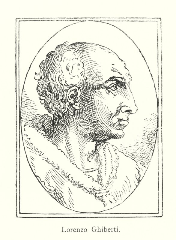 Lorenzo Ghiberti (engraving) by Italian School