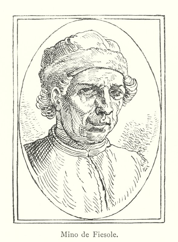 Mino da Fiesole (engraving) by Italian School