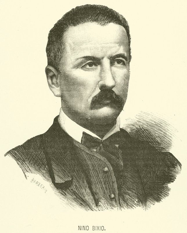 Nino Bixio (engraving) by Italian School