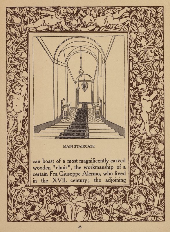 Page from Brochure for San Domenico Palace Hotel, Taormina by Italian School
