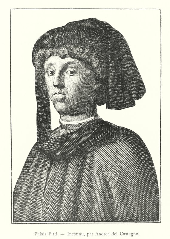 Pitti Palace, Unknown, by Andrea del Castagno (engraving) by Italian School
