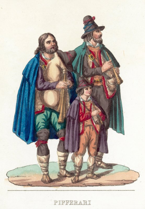 Pifferari by Italian School