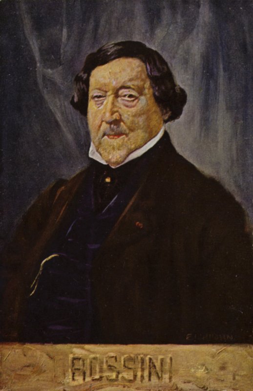 Portrait of Gioachino Rossini by Italian School