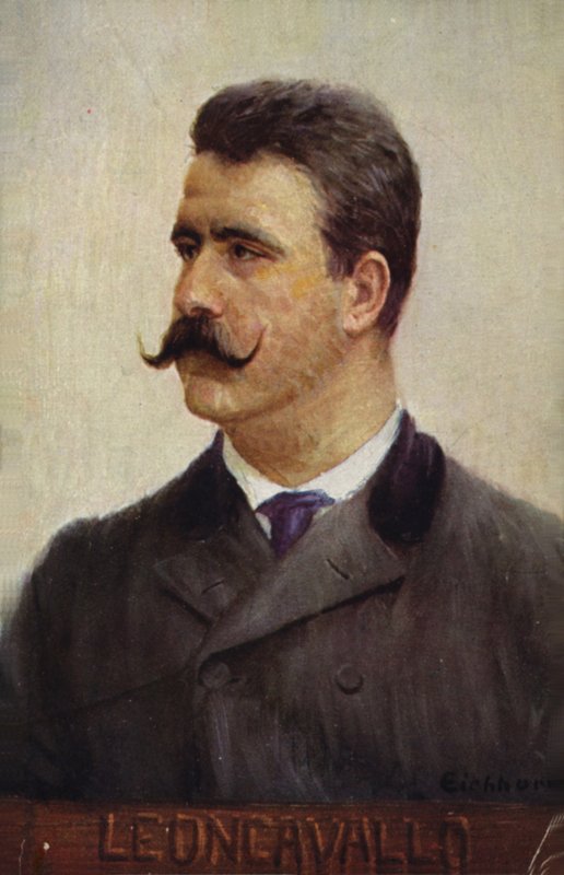 Portrait of Ruggero Leoncavallo by Italian School