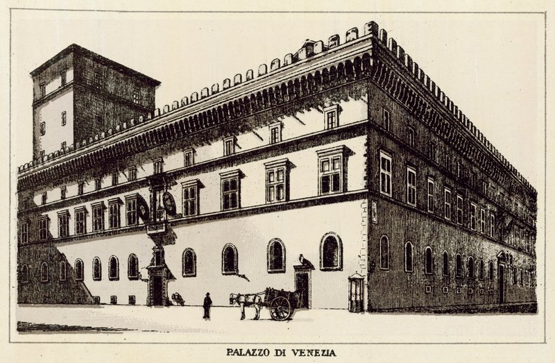Rome: Palazzo Venezia by Italian School