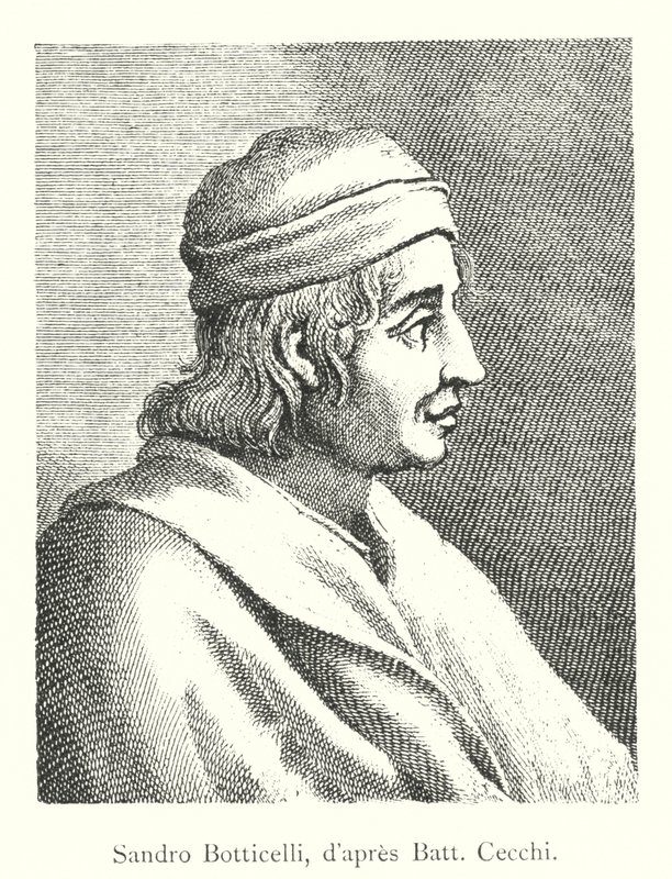 Sandro Botticelli, after Batt Cecchi (engraving) by Italian School