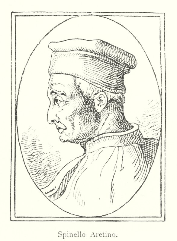 Spinello Aretino (engraving) by Italian School