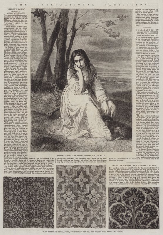 The International Exhibition (engraving) by Italian School