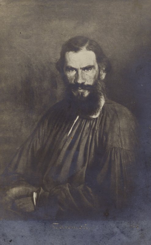 Leo Tolstoy, Russian Novelist by Ivan Nikolaevich Kramskoy
