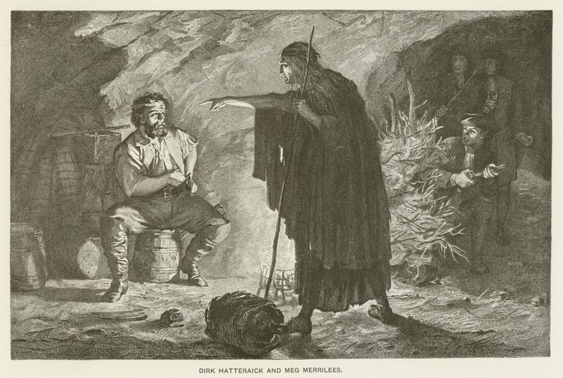 Dirk Hatteraick and Meg Merrilees by J.B. MacDonald