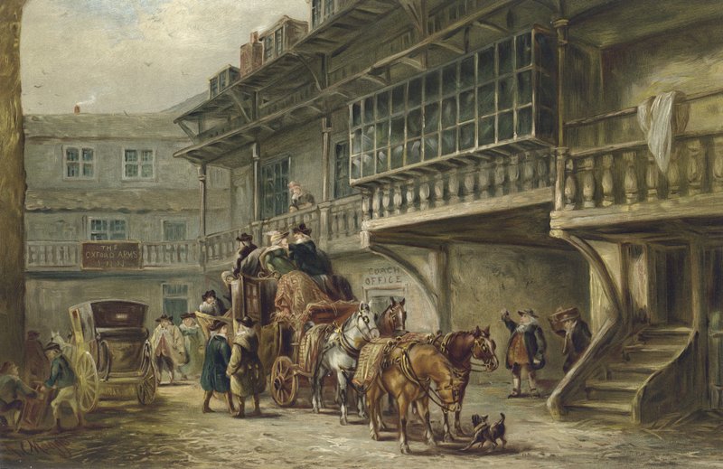 The Oxford Arms, Warwick Lane, London by J.C. Maggs