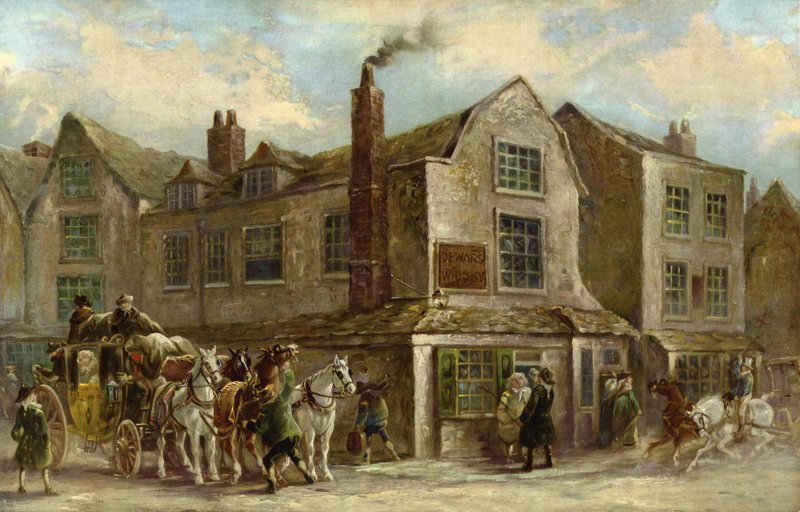The Hand and Shears, Smithfield, London by J.C. Maggs