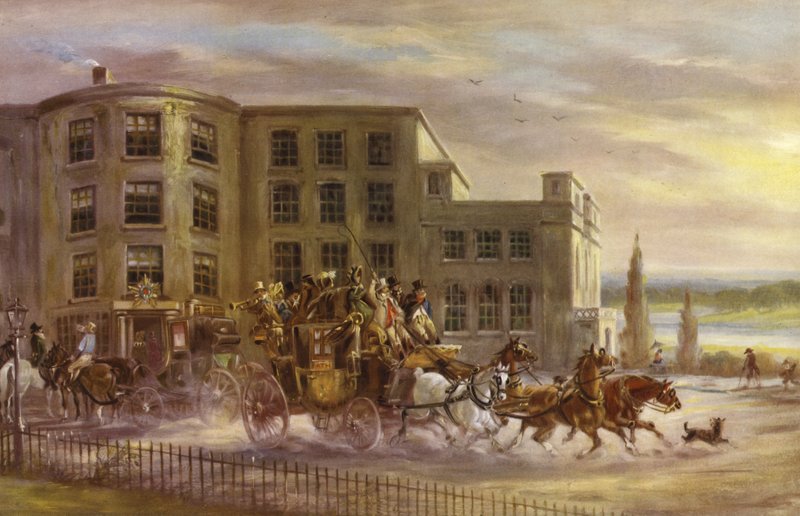 The Old Star and Garter, Richmond Hill by J.C. Maggs