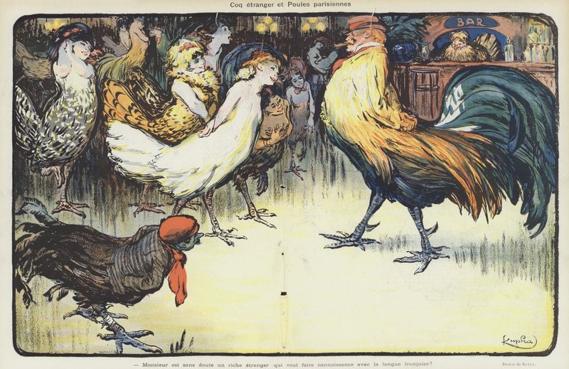 Illustration for Le Rire by J.J. Verreyt