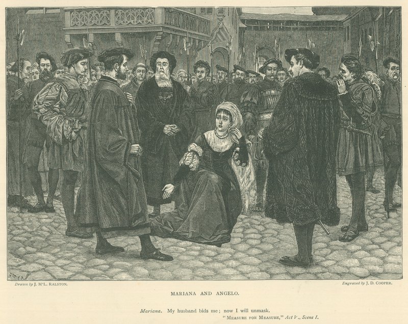 Illustration for Measure for Measure by J.M.L. Ralston