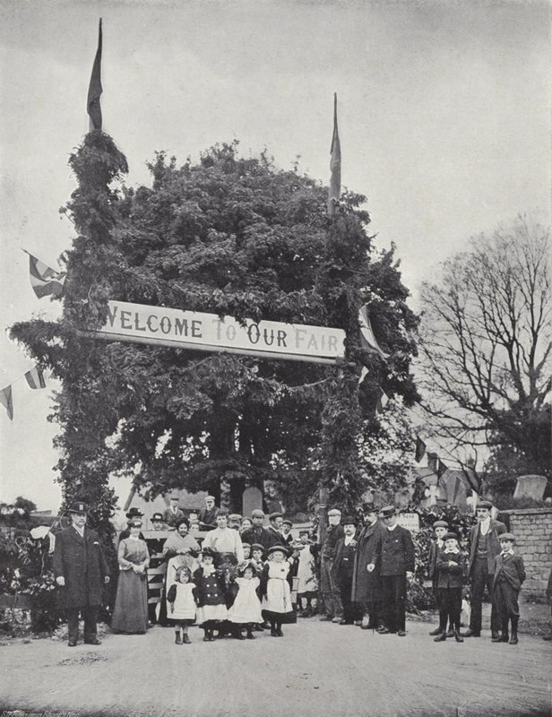 Corby Pole Fair, a Toll Gate by J. Benjamin Stone