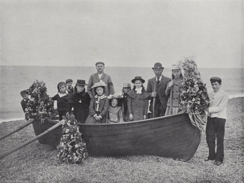 Garland Day at Abbotsbury, the Neptune Festival by J. Benjamin Stone