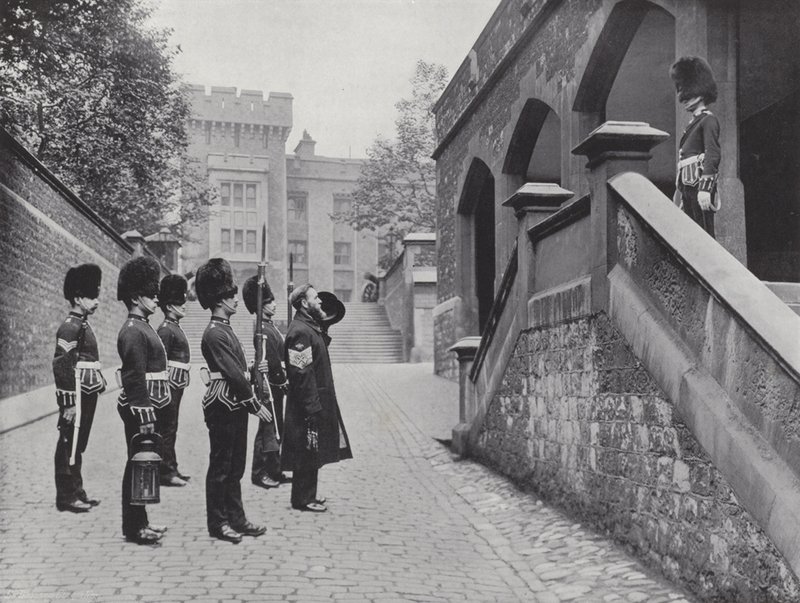Locking the Tower Gates, God Preserve King Edward! by J. Benjamin Stone