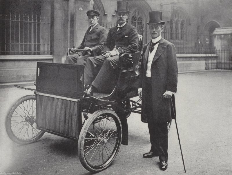 Sir J. Dickson-Poynder, Bart., and Major Seely by J. Benjamin Stone