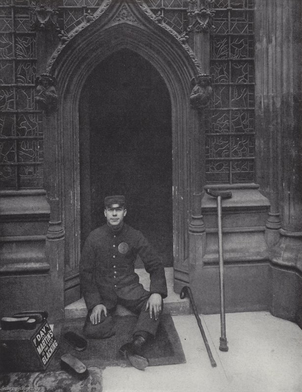 The Bootblack of the House of Commons by J. Benjamin Stone