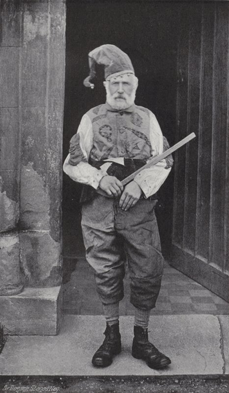 The Horn Dance, Abbots Bromley, the Fool and Robin Hood by J. Benjamin Stone