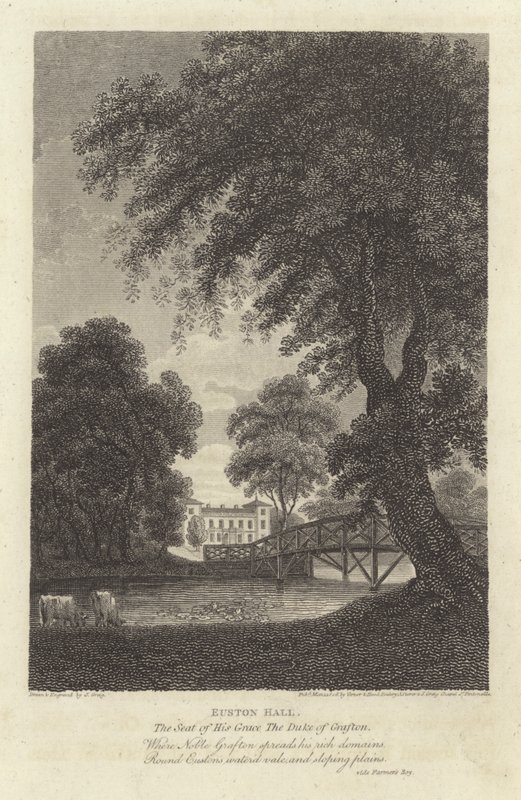 Robert Bloomfield, poet: Euston Hall by J. Greig