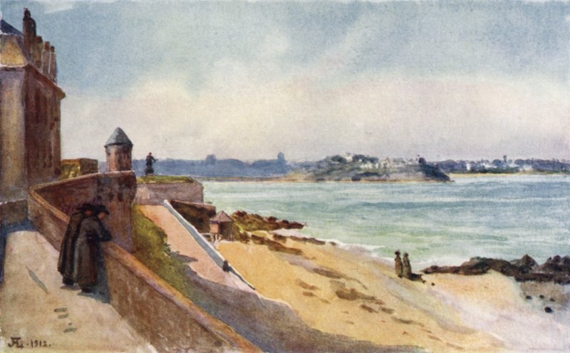 From My Windows, St Malo by J. Hardwicke Lewis