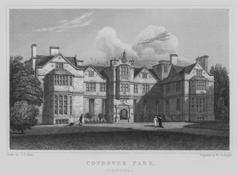 Condover Park, Shropshire by John Preston Neale