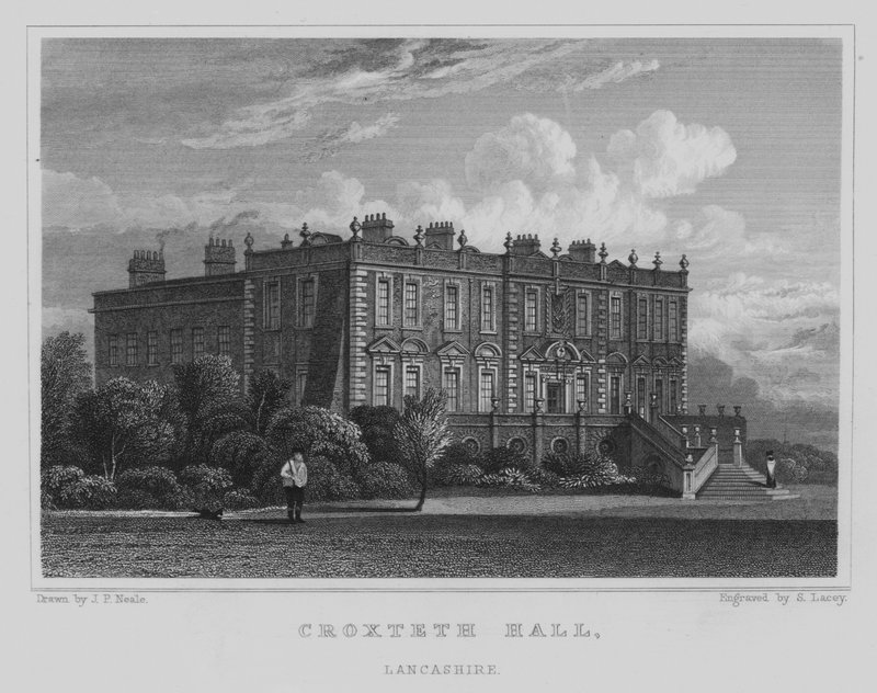 Croxteth Hall, Lancashire by John Preston Neale
