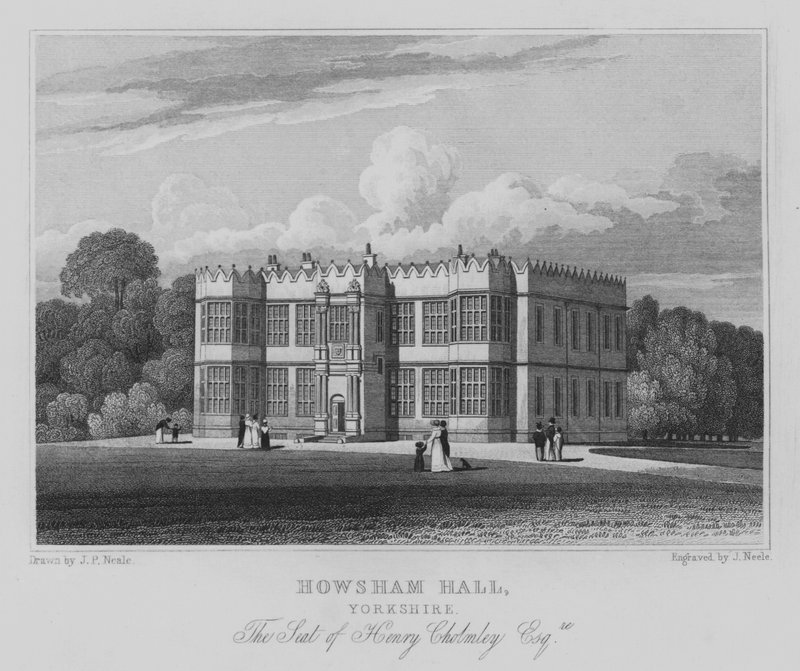Howsham Hall, Yorkshire, The Seat of Henry Cholmley, Esquire by John Preston Neale