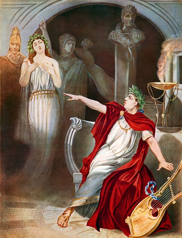 Nero, Act IV scene iv by J. Steeple Davis