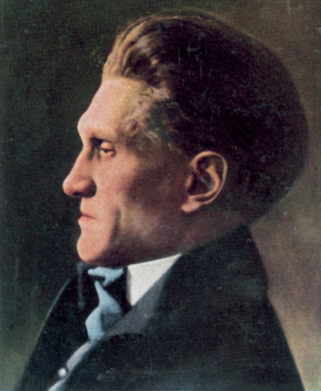 Stefan George, German Poet by Jacob Hilsdorf