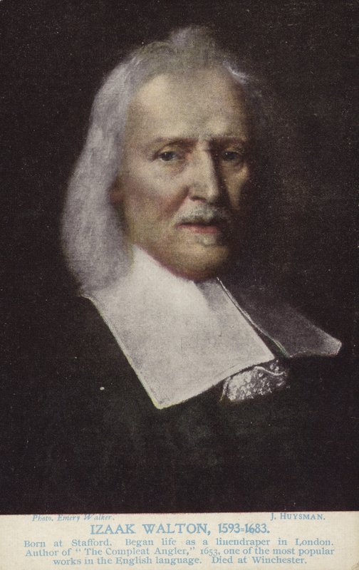 Izaak Walton, English writer by Jacob Huysmans