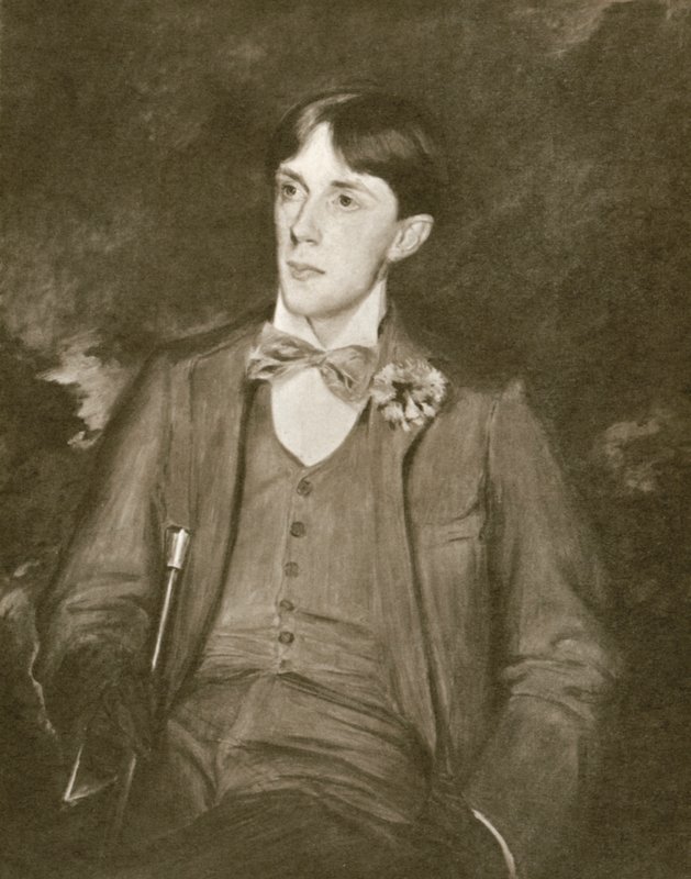 Aubrey Beardsley, Portrait by Jacques Emile (after) Blanche