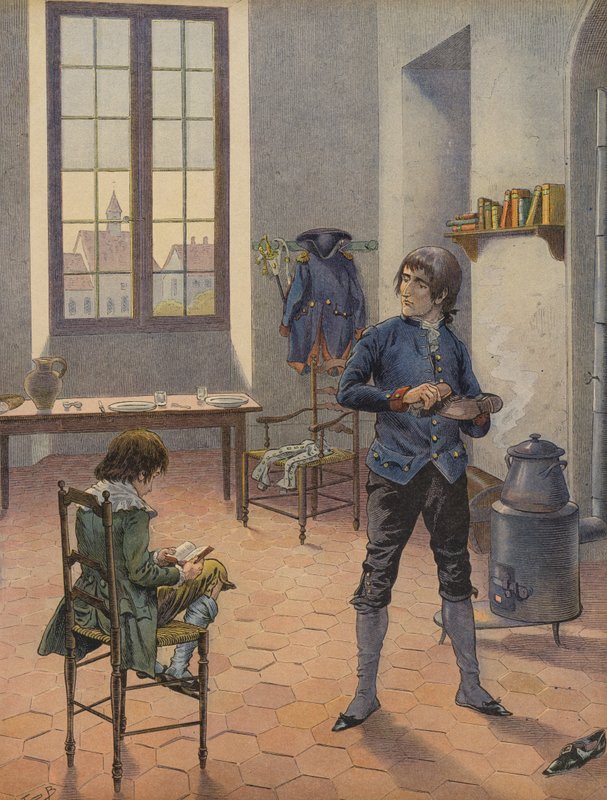 Napoleon Bonaparte in Auxonne by Jacques Marie Gaston Onfray de Breville (Job)
