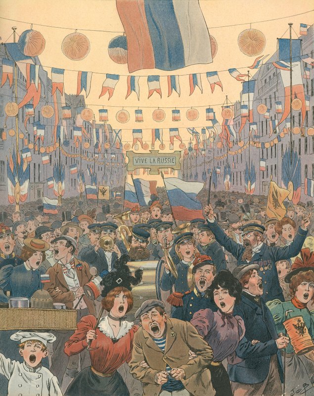Russia - National Song by Jacques Marie Gaston Onfray de Breville (Job)