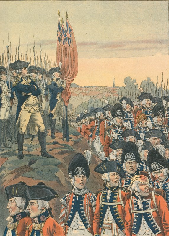 United States - Hail Colombia by Jacques Marie Gaston Onfray de Breville (Job)