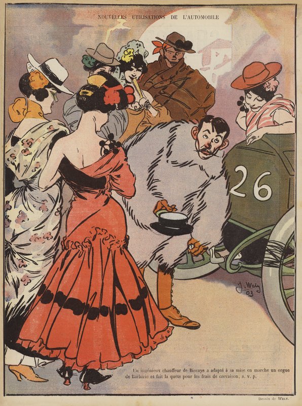 Illustration for Le Rire by Jacques Wely