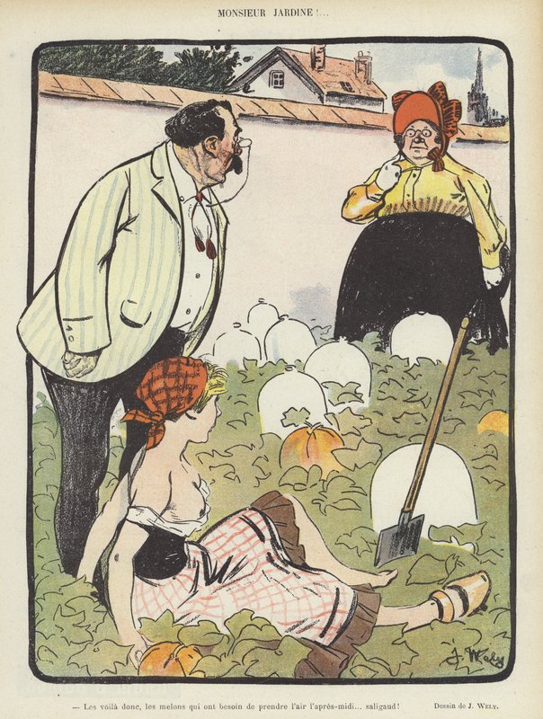 Illustration for Le Rire by Jacques Wely