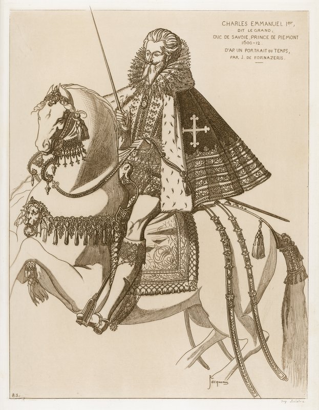 Charles Emmanuel I by Jacques de Fornazeris