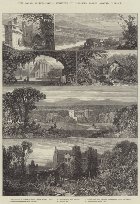 The Royal Archaeological Institute at Carlisle, Places around Carlisle by James Burrell Smith